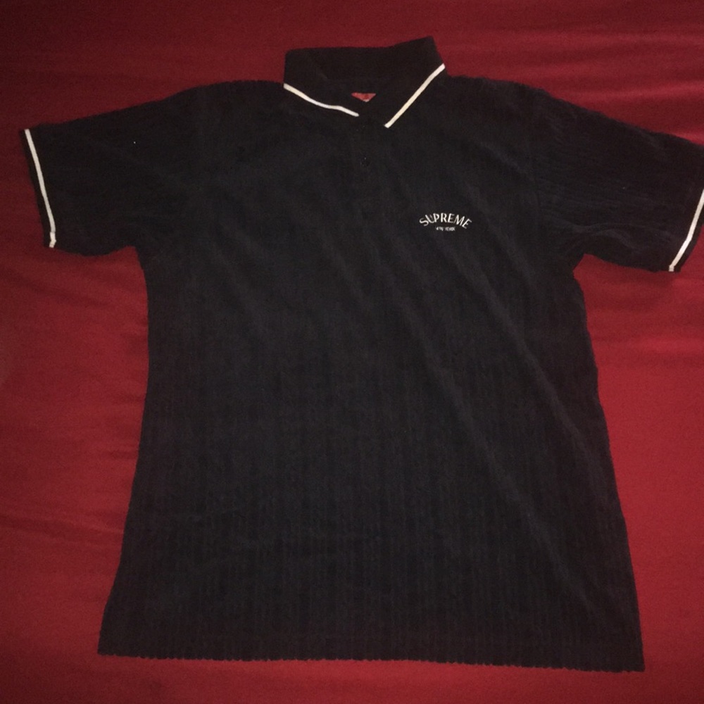 Worn once brand new supreme polo